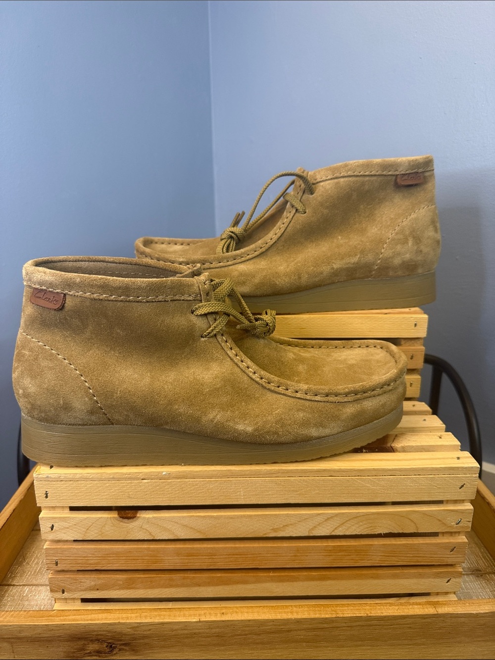 Clark’s Wallaston Suede Chukka Boots NWT Size 10